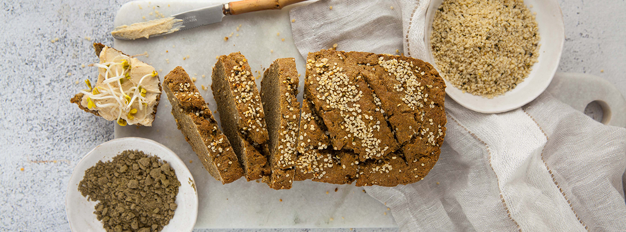 Glutenfreies Hanfbrot - Rezept